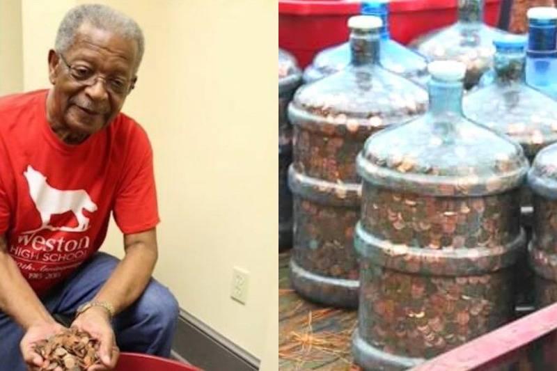 This 73-Year-Old Man Has Collected Pennies For 45 Years And Now He's ...