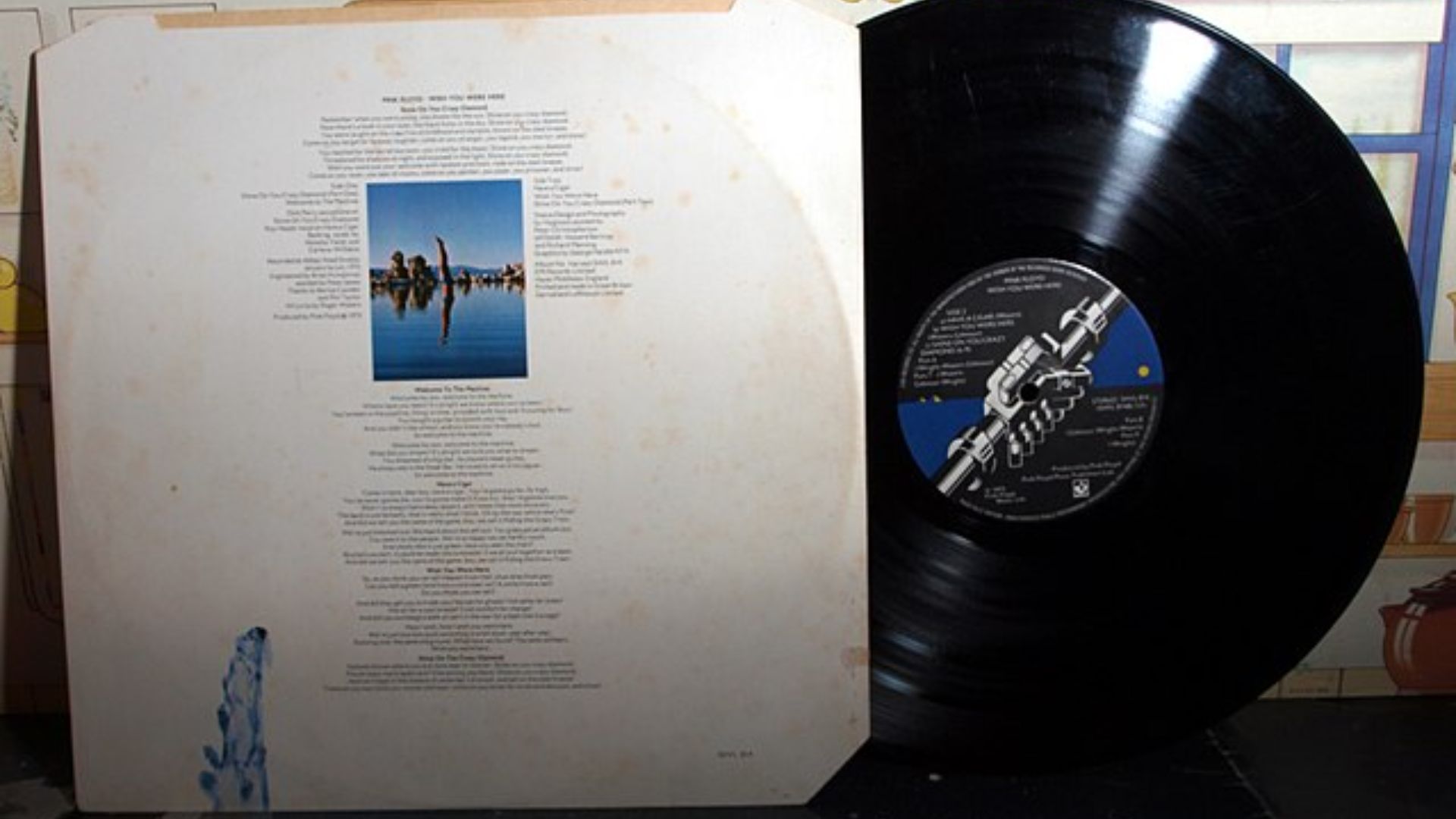 Pink Floy'd Wish You Were Here on Vinyl