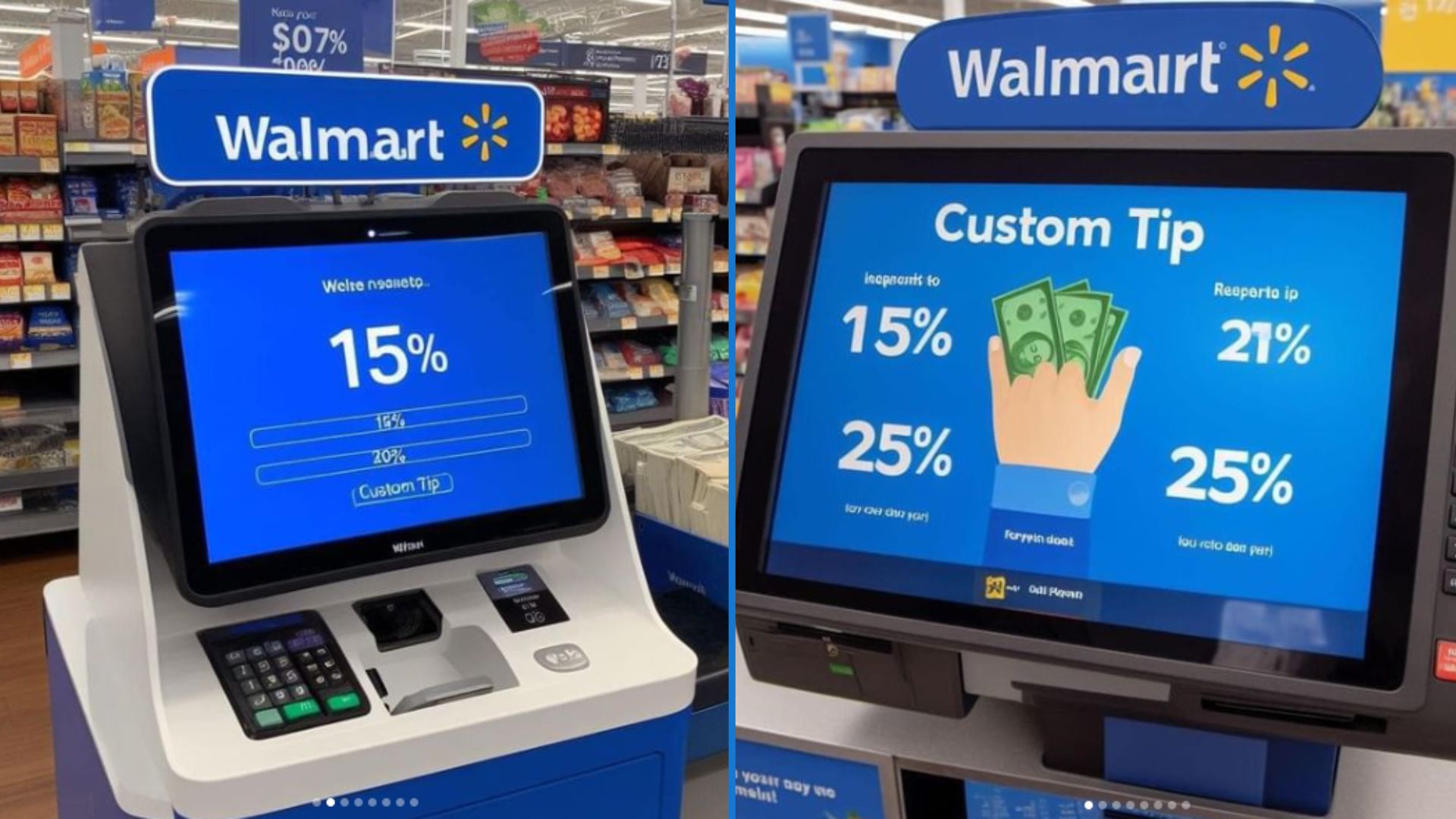 Customers Furious as Self-Checkout Machines Ask for Tip