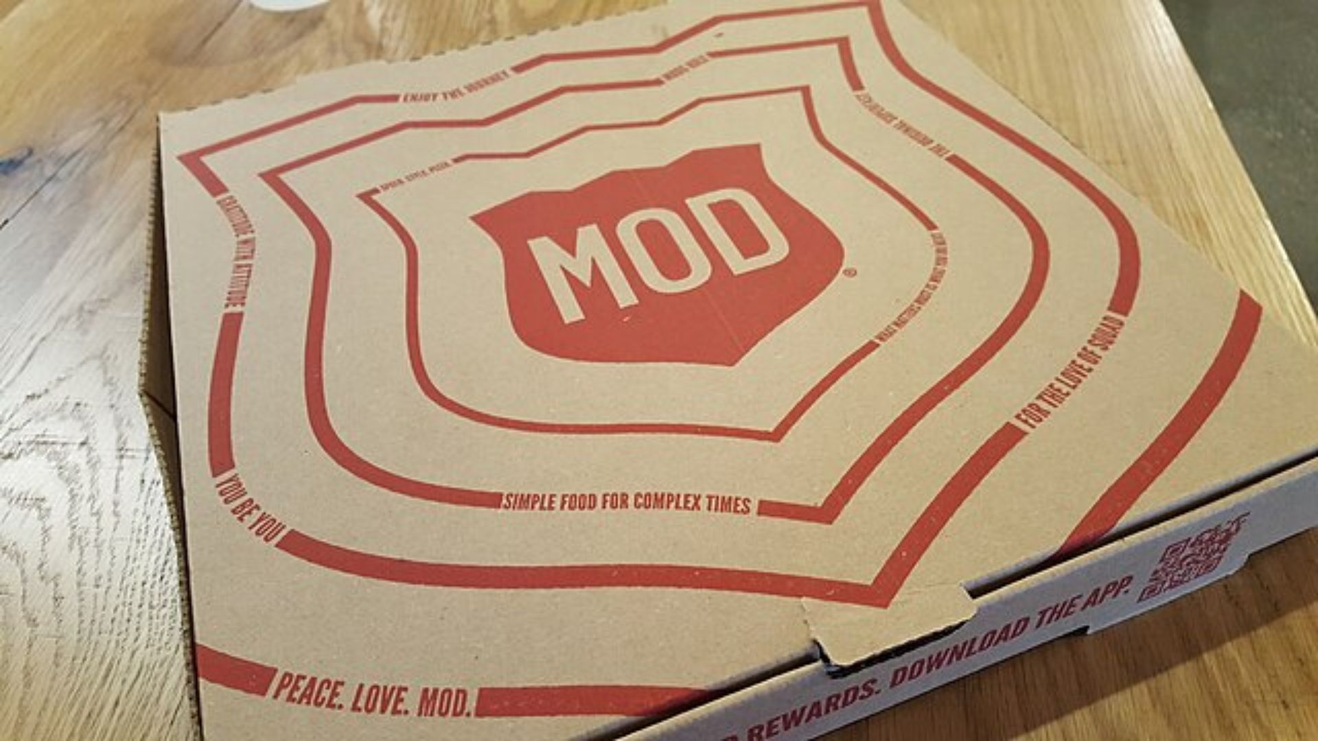 Mod Pizza Box